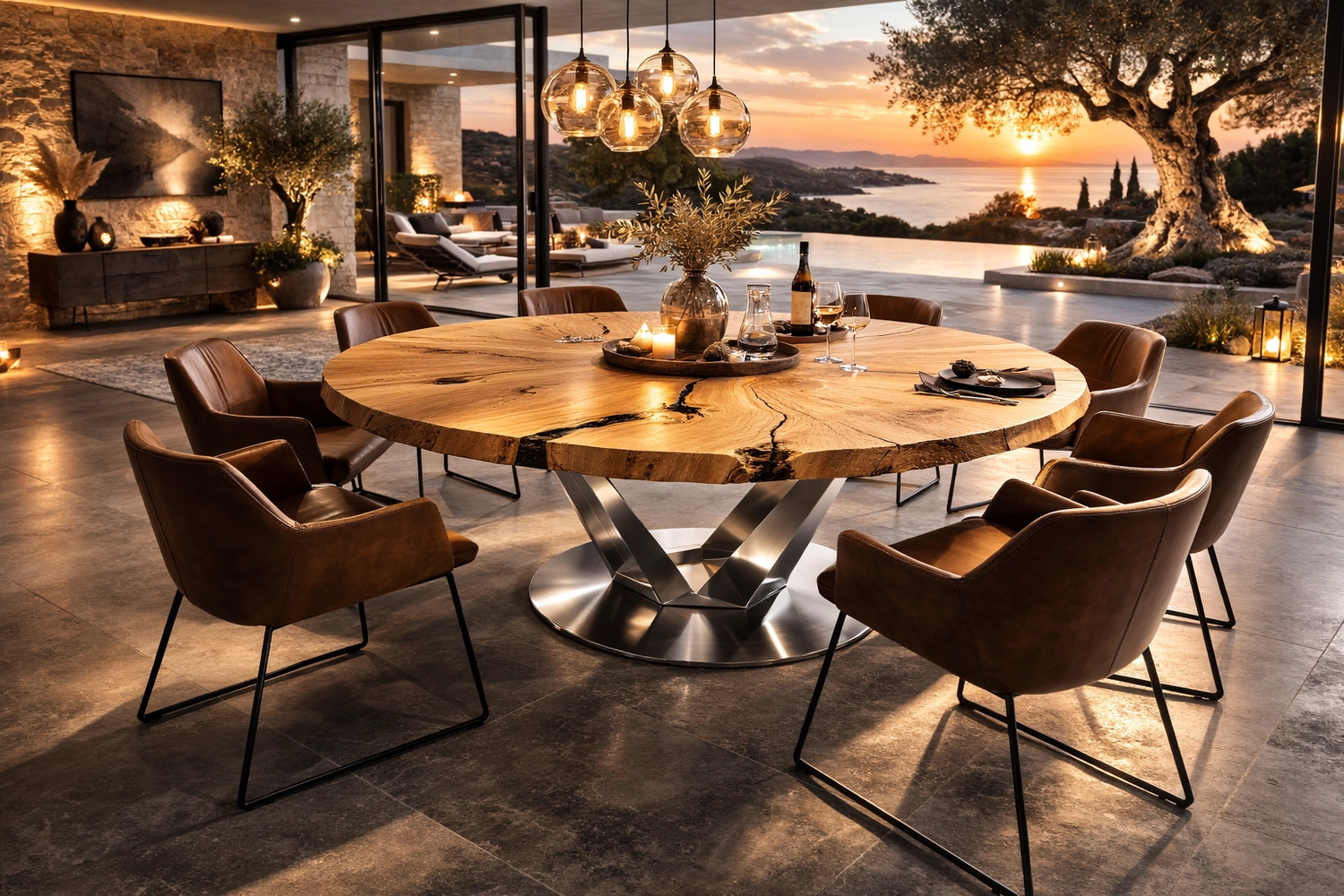 4Elements Maximilianus Group GmbH – Designermöbel und -dekoration – Holztisch