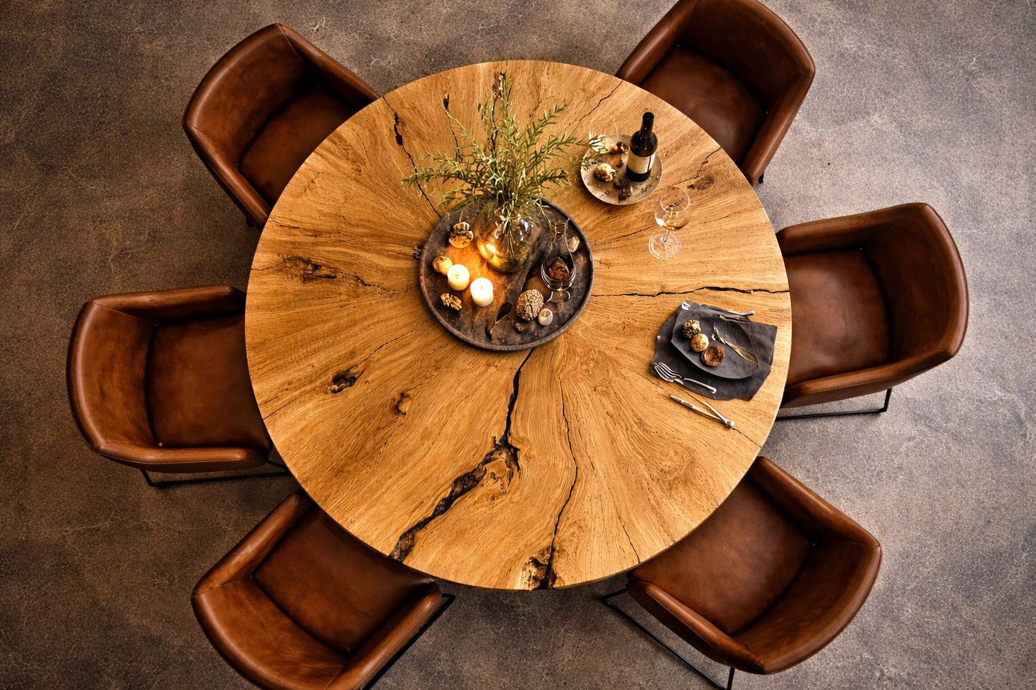Live Edge-Tische