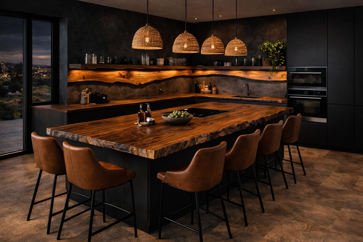 Live Edge-Tische
